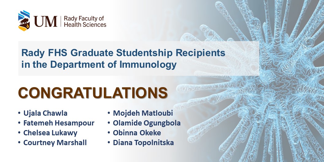 UM_Immu's tweet photo. Way to go Team Immunology!
@UM_RadyFHS    @um_research   @UManitobaHSGSA
@AaronNyeguy   @JEGhia   @Dr_SGounni   @NMfromUManitoba   @drdeannasanter    @kung8NK8MB https://t.co/Ekb0fnH0oU