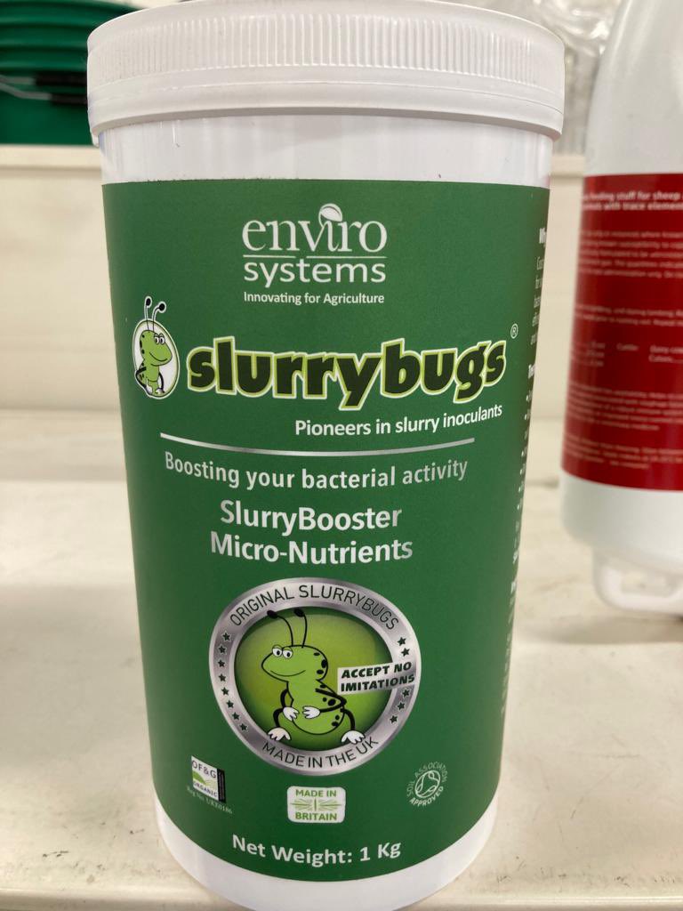 These slurry bugs going out quick ready for first slurry dressing