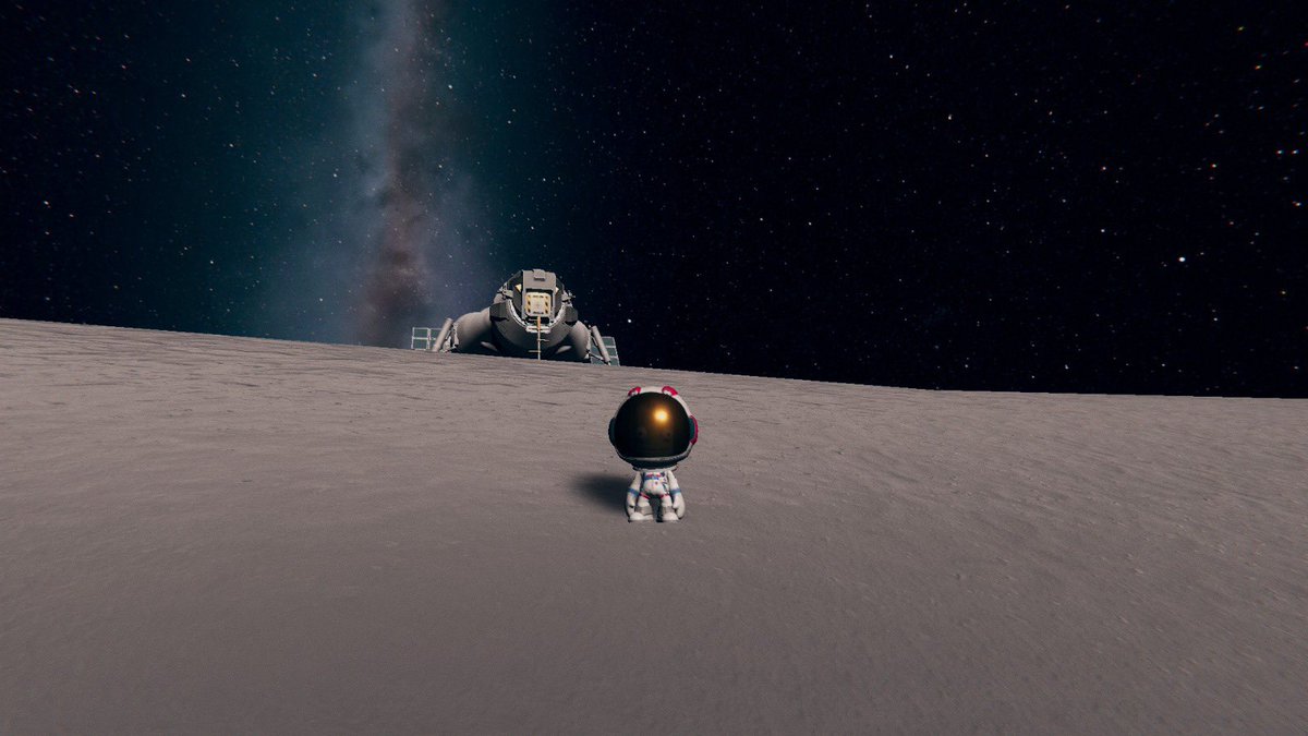 FelixFriese1's tweet photo. Mantis on the Mun #KSP https://t.co/yIYFOc23ls