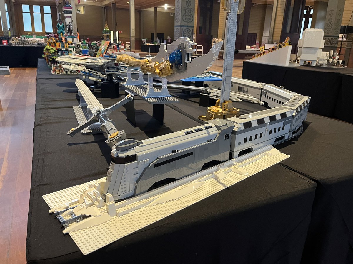 scifibriks's tweet photo. We’re at @Brickvention 2023! #LEGO #StarTrekPicard #Stargate #Snowpiercer #MarvelStudios https://t.co/TLRlEam6rW