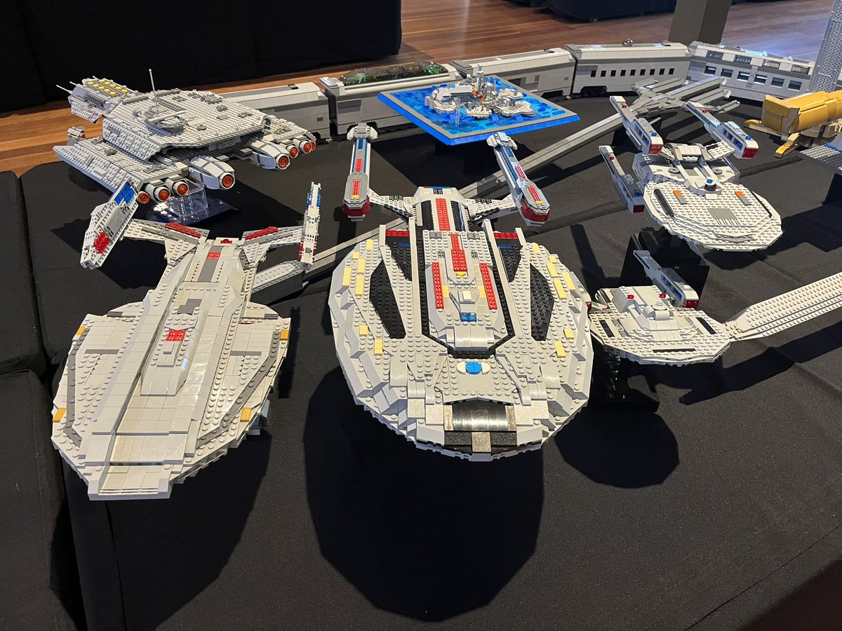 scifibriks's tweet photo. We’re at @Brickvention 2023! #LEGO #StarTrekPicard #Stargate #Snowpiercer #MarvelStudios https://t.co/TLRlEam6rW