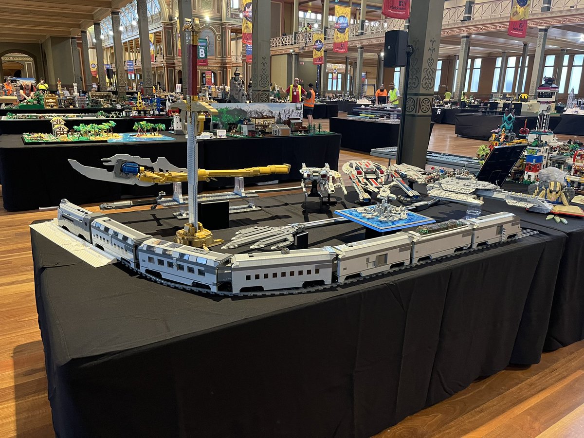 scifibriks's tweet photo. We’re at @Brickvention 2023! #LEGO #StarTrekPicard #Stargate #Snowpiercer #MarvelStudios https://t.co/TLRlEam6rW