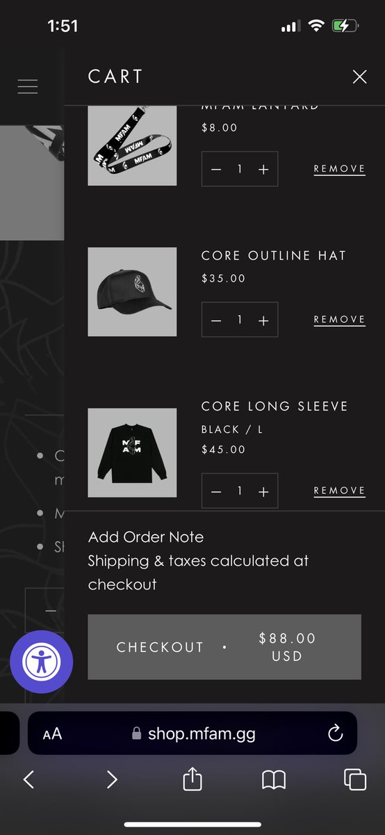 CarterFinch_32's tweet photo. @NICKMERCS Had to get that new new @NICKMERCS 🔥🔥🔥 #MFAM #MFAMShop https://t.co/u8giYs0nLy