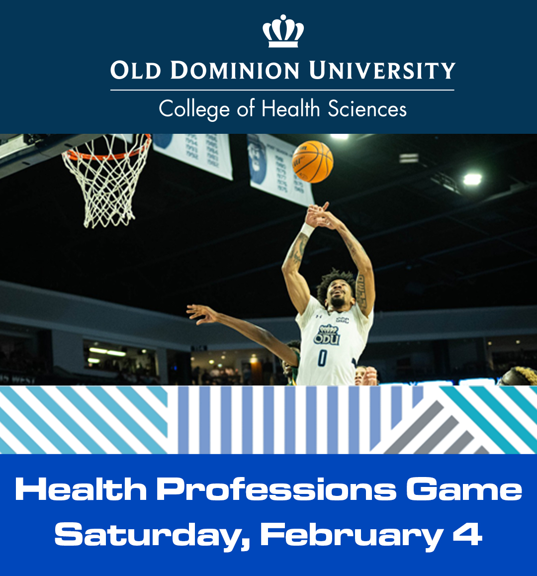 Ellmer College of Health Sciences at ODU (@odu_cohs) on Twitter photo ATTN health professionals! You're invited to the Health Professions Game on Sat, Feb 4. Tickets for health professionals are only $11, promo code HERO. <a href="/EVMSedu/">Eastern Virginia Medical School</a> <a href="/sentarahealth/">Sentara Health</a> <a href="/BonSecours/">Bon Secours</a> <a href="/riverside/">RIVERSIDE</a> <a href="/ChesHealthcare/">Chesapeake Regional Healthcare</a> <a href="/DeltaDentalofVA/">Delta Dental of VA</a> <a href="/_CHKD/">Children's Hospital of The King's Daughters (CHKD)</a> <a href="/VDHgov/">Va Dept of Health</a>
ynottix.evenue.net/cgi-bin/ncomme… ATTN health professionals! You're invited to the Health Professions Game on Sat, Feb 4. Tickets for health professionals are only $11, promo code HERO. <a href="/EVMSedu/">Eastern Virginia Medical School</a> <a href="/sentarahealth/">Sentara Health</a> <a href="/BonSecours/">Bon Secours</a> <a href="/riverside/">RIVERSIDE</a> <a href="/ChesHealthcare/">Chesapeake Regional Healthcare</a> <a href="/DeltaDentalofVA/">Delta Dental of VA</a> <a href="/_CHKD/">Children's Hospital of The King's Daughters (CHKD)</a> <a href="/VDHgov/">Va Dept of Health</a>
ynottix.evenue.net/cgi-bin/ncomme…