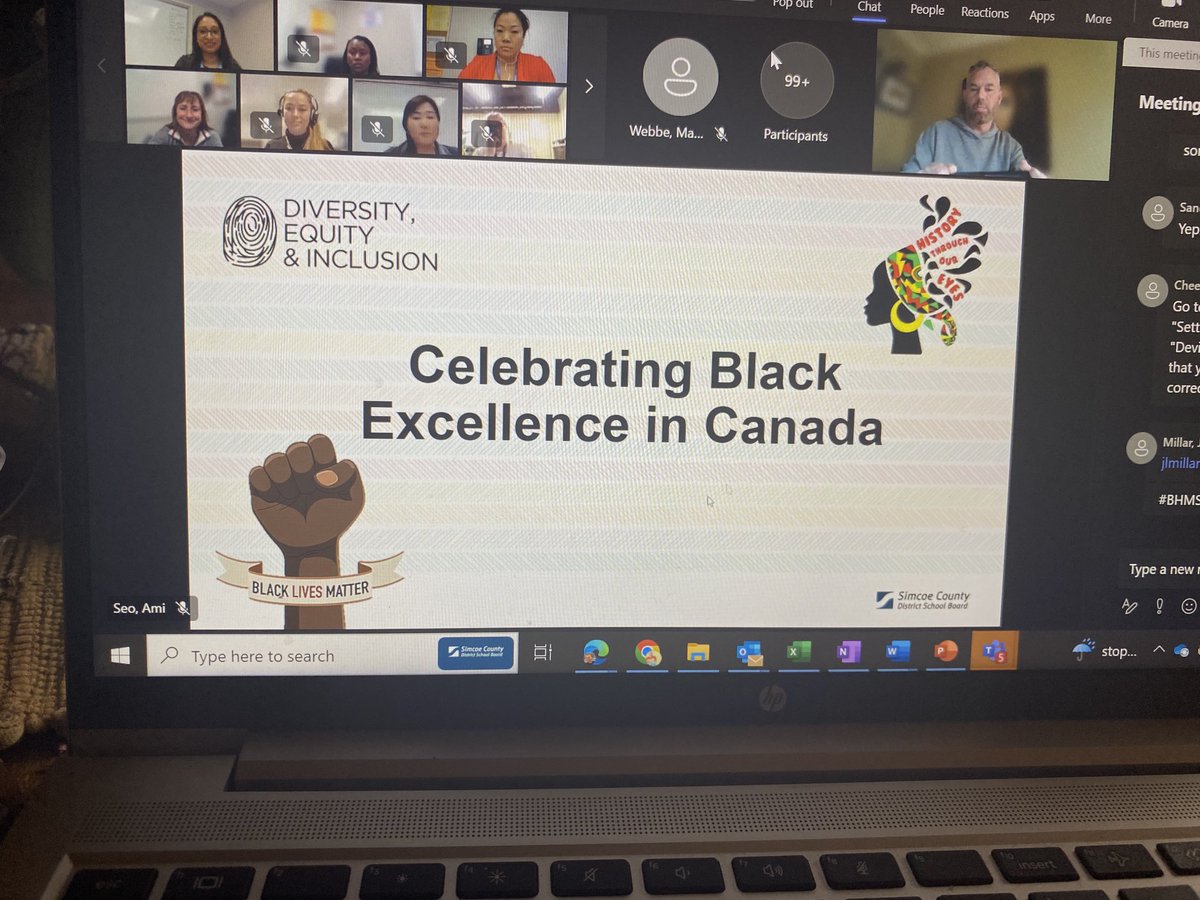 SCDSB DEI/ML Department (@scdsbequity) on Twitter photo Thrilled with having close to 200 <a href="/SCDSB_Schools/">Simcoe County District School Board</a> educators online receiving PD regarding Black Excellence in preparation for Black History Month. #BHMSCDSB Thrilled with having close to 200 <a href="/SCDSB_Schools/">Simcoe County District School Board</a> educators online receiving PD regarding Black Excellence in preparation for Black History Month. #BHMSCDSB