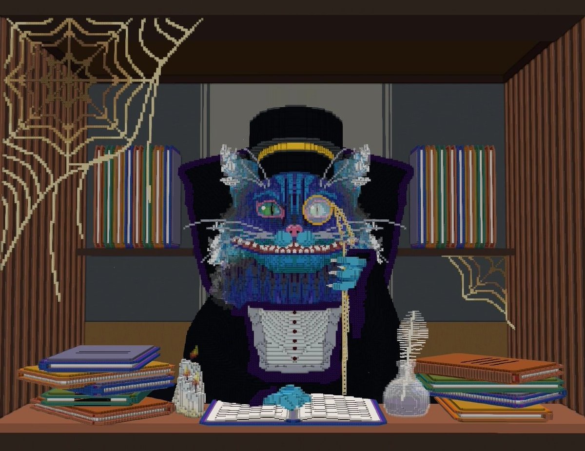 OperAsper's tweet image. ...a little BIG SMART CATS
builders: @Aspera_2704 and @OperaliX
#CatsOfTwitter #Minecraft #minecraft建築コミュ #Minecraftbuilds #Building