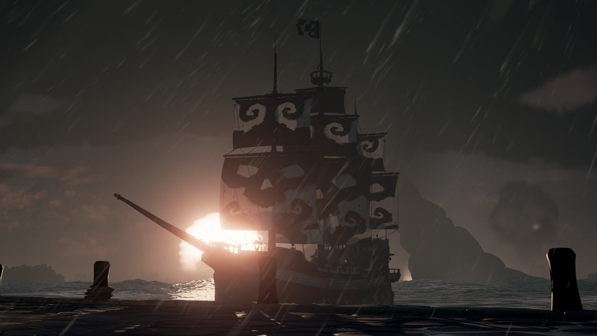 redthecaptn's tweet photo. We got our hands on the Oreo ship set!
Isn't it a gorgeous one? 
#SeaOfThieves #oreoxbox https://t.co/cMRxE5L6Hl