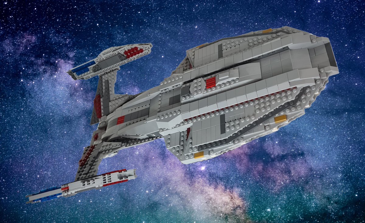 scifibriks's tweet photo. What’s your favourite ship from Star Trek Picard? I am obsessed with the new designs from the show so I had to build them! @StarTrekOnPPlus @StarTrek @TerryMatalas @BuckAdmiral #StarTrekOnline #StarTrekPicard #LEGO #fanart https://t.co/Punstw416Q