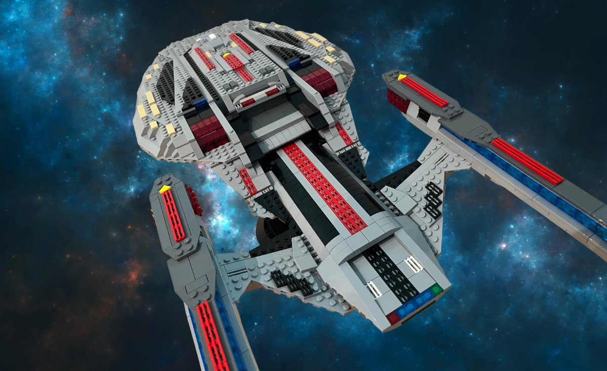 scifibriks's tweet photo. What’s your favourite ship from Star Trek Picard? I am obsessed with the new designs from the show so I had to build them! @StarTrekOnPPlus @StarTrek @TerryMatalas @BuckAdmiral #StarTrekOnline #StarTrekPicard #LEGO #fanart https://t.co/Punstw416Q