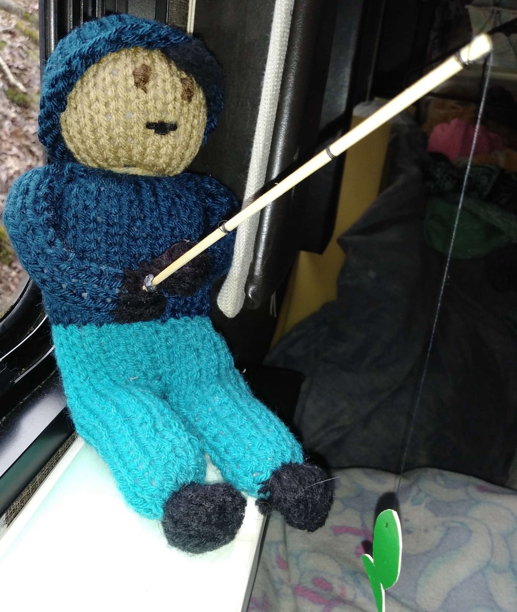 Psycho_Bliss's tweet photo. You know you're an amazing streamer when a fan hand knits a plushie of you. @PalmaMidnight is a beautiful soul and you should catch him for wholesome vibes, a little spice and games. M-Thurs 4pm(ish) EST at https://t.co/x0vxEqrKrI https://t.co/t1c0uPgtLB