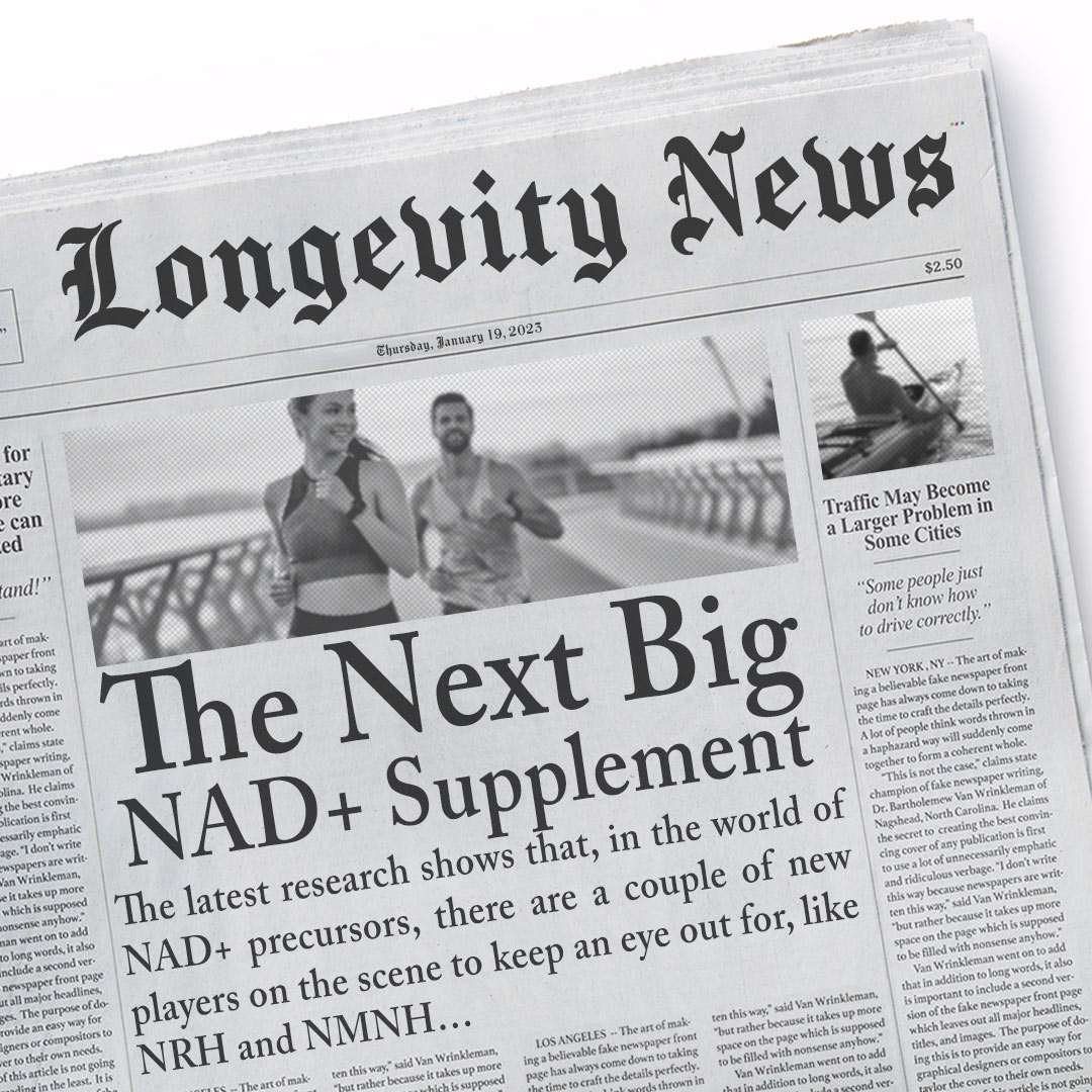 LONGEVITY NEWS: The latest research shows that in the world of NAD+ precursors, there are a couple of new players on the scene to keep an eye out for, like NRH and NMNH. Subscribe to Longevity Today to read the full article.  bit.ly/ph_emailsignup #habitchange #longevity