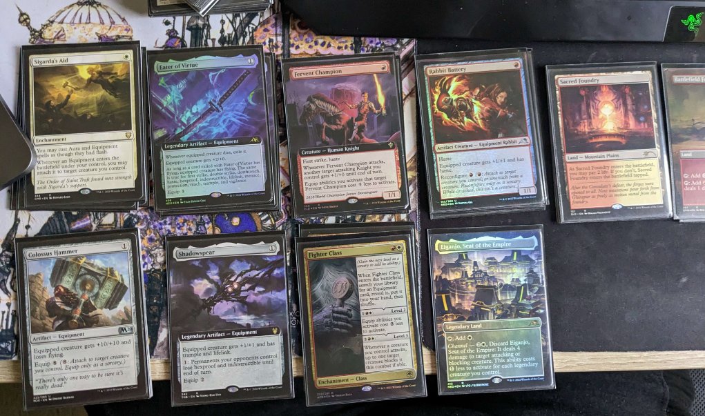 riptideprolab's tweet image. Gearing up for ONE release in Pioneer #MTGONE #MTG #PioneerMTG #MTGPioneer