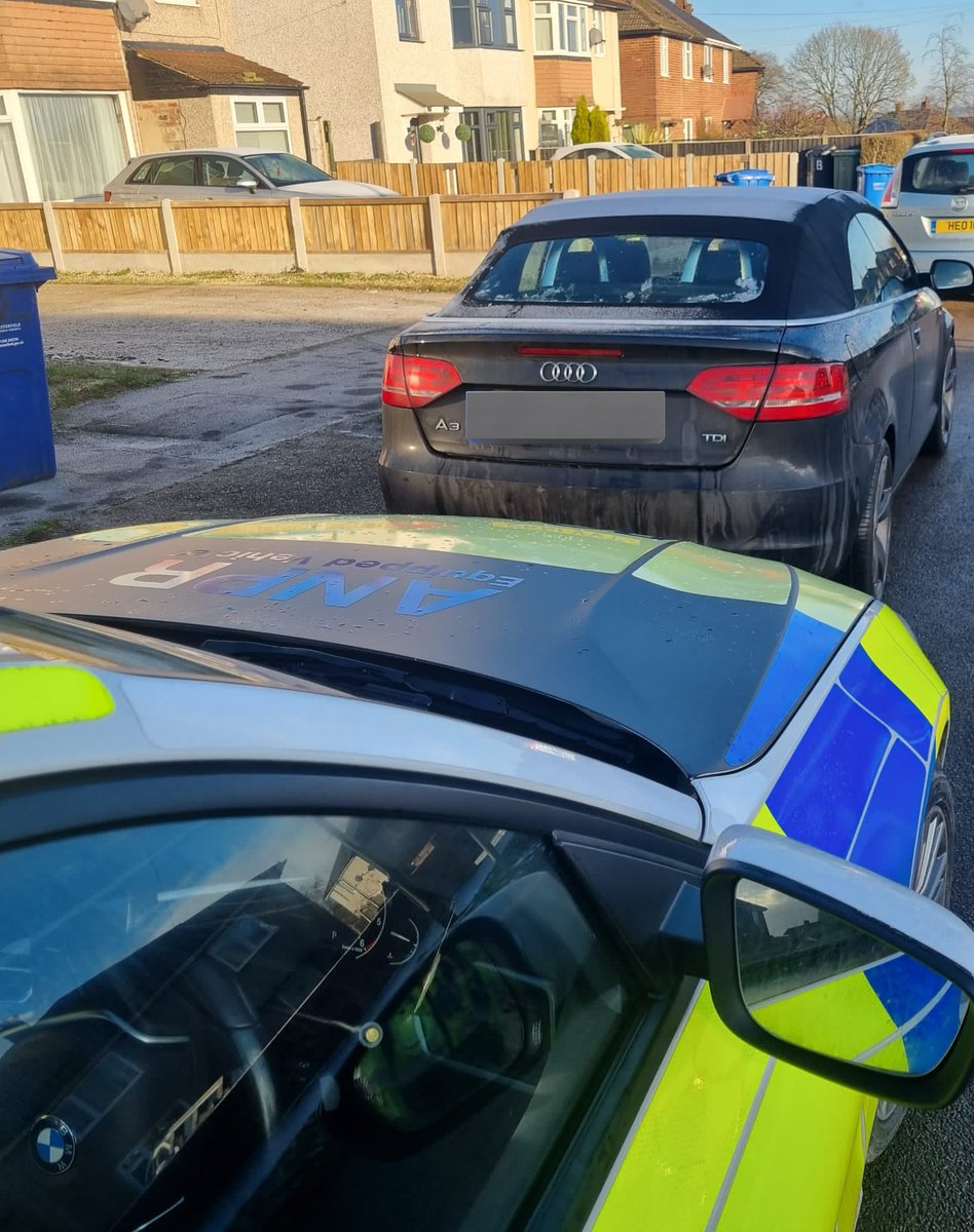 DerbyshireRPU's tweet photo. Inkersall 

Intelligence led stop check of this chancer this morning. 

Tries giving hooky details as his first line of defence so out comes the #MobileBiometrics kit which shows us he is exactly who we were expecting. 

Disqualified and no insurance! 

#Reported #Seized #Gp2 https://t.co/A2JjVfUwGn