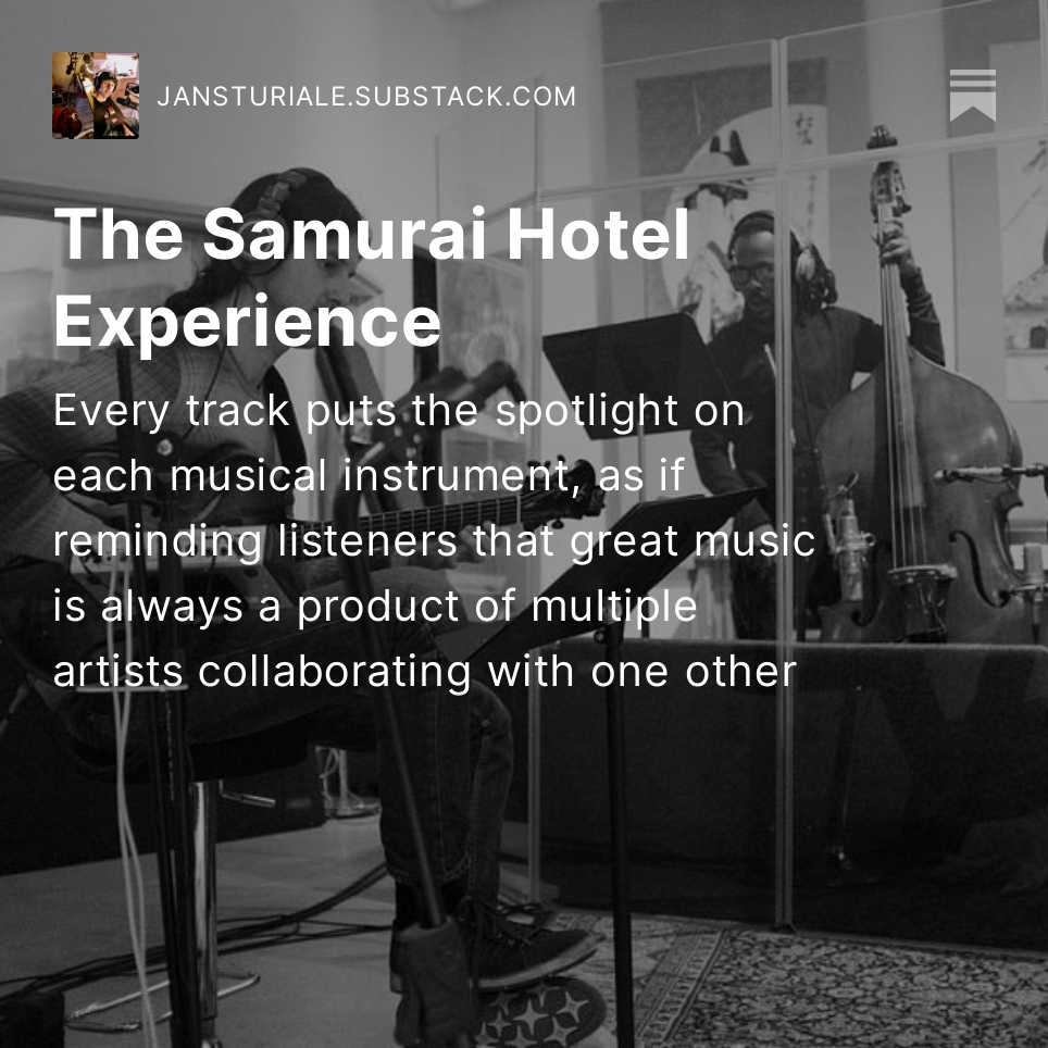 jansturiale's tweet photo. The Samurai Hotel Experience, link in bio https://t.co/gxZeqT6RFJ 
https://t.co/oZJnXodiuF https://t.co/DtqVMIyAmP