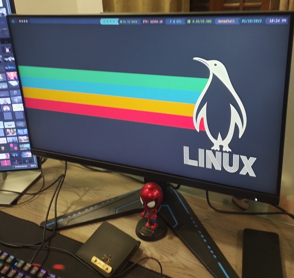 It happened guys. Tux is finally out of the closet