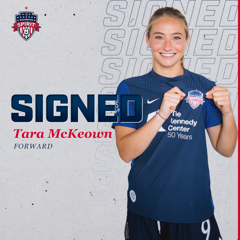 WashSpirit's tweet photo. There aren’t enough heart eyes emojis!

Tara McKeown has re-signed 😍