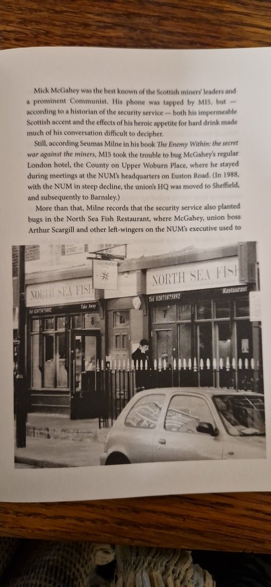 Chuffed to be mentioned in #AndrewWhitehead book 'Curious King's Cross'

Such an interesting part of our history here 😊 

#LondonHistory
#History
#MI5
#londonrestaurant 
#fishandchips
#fishandchipslondon
#bestfishandchips