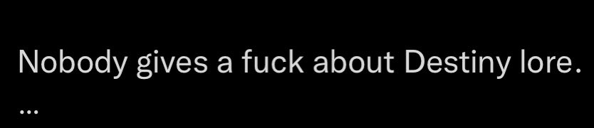 MyNameIsByf's tweet photo. I wanted to do a whole “1 word response” and drop the mic. But in favour of not causing drama that is clearly not there I’ll say this first so people know that I’m not grabbing the pot stirring ladle.

On that note here’s the 1 word.

“Nobody?” https://t.co/CQiw8PMQGd