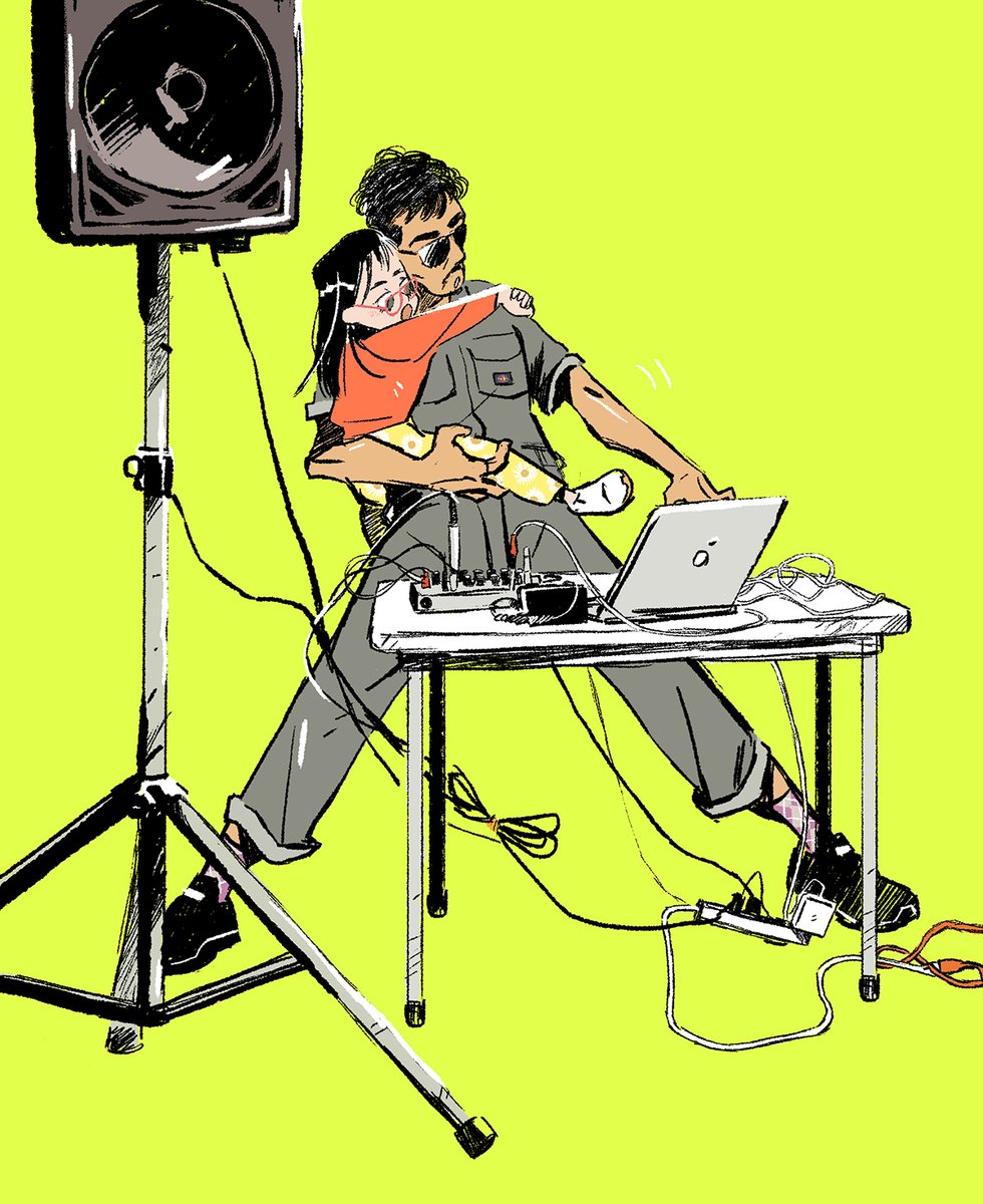 Such a unique inking style in this work by 薪鹽 ShinYan for our upcoming book, Artists in Taiwan, now on Kickstarter! tinyurl.com/nhfkdtj8 <a href="/tutuve8/">Yan</a> <a href="/pixiv_en/">pixiv English</a> 

#ArtistsinTaiwan #Kickstarter #mangaart #pixiv #cloverpress #manga