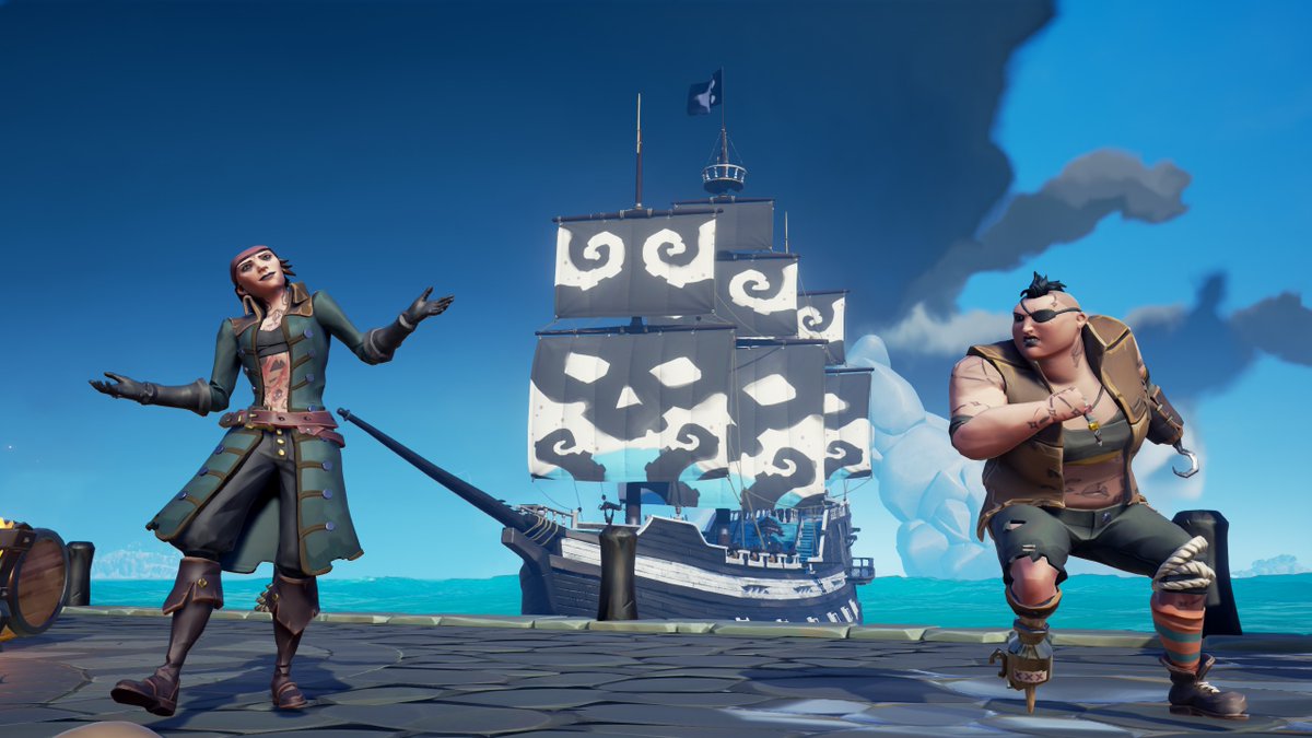 redthecaptn's tweet photo. We got our hands on the Oreo ship set!
Isn't it a gorgeous one? 
#SeaOfThieves #oreoxbox https://t.co/cMRxE5L6Hl