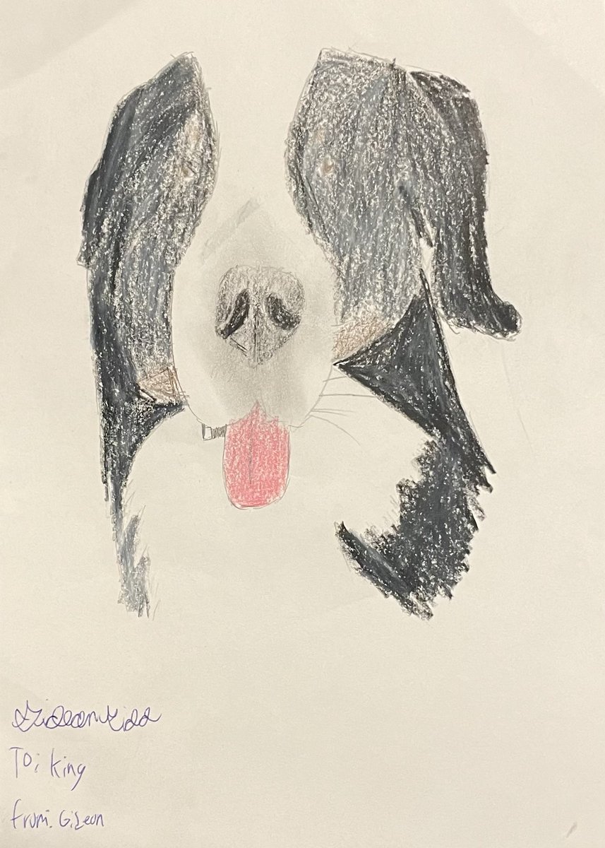Thank you Gideon for my gorgeous portrait. I think you captured me paw-fectly. ⁦@IvePetThatDog⁩