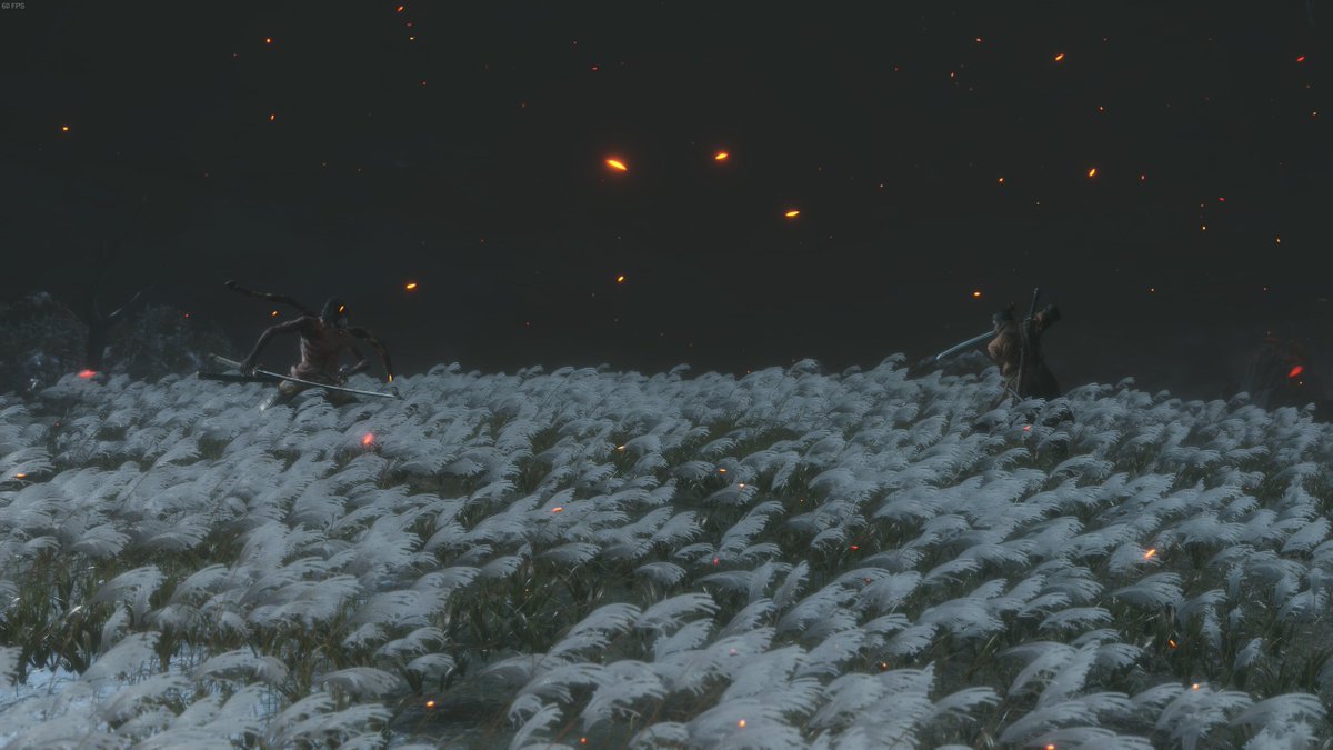 sadishaise's tweet photo. Sekiro(1st play thru)... wow what a game #ThankYouMiyazaki #ThankYouMaria https://t.co/8ByvWWCiMN