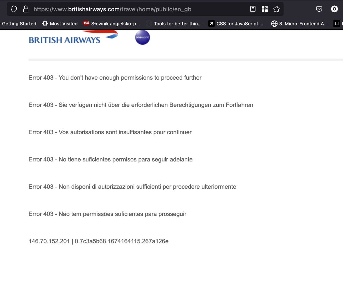 ograbek's tweet photo. @British_Airways Your website is down. It's not possible to check-in. https://t.co/4A3R63n2U6