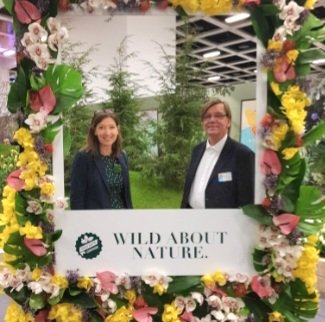 CPGbR's tweet photo. We had a great time at the opening ceremony of the @gruenewoche in the #Blumenhalle with welcome speech @ZVG_Gartenbau, meeting colleagues of @BHT_bln #IGW2023 #horticulture https://t.co/q27btJ6NSN