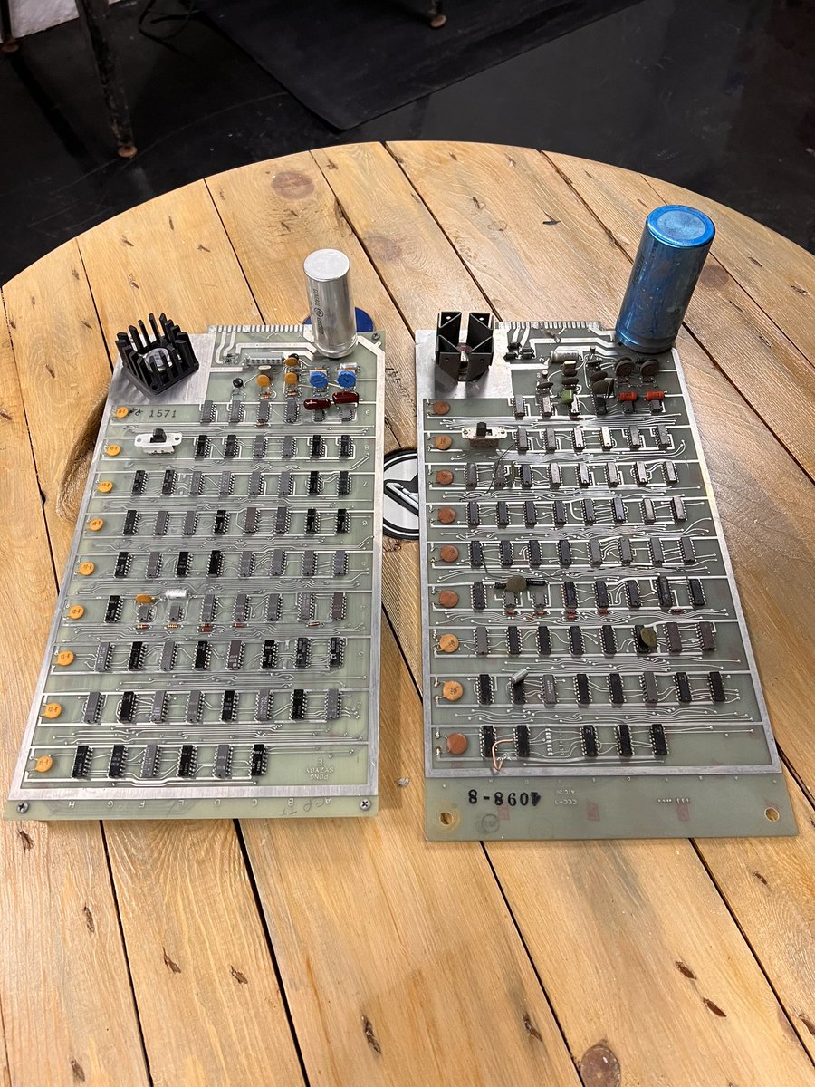 Arcade_Archive's tweet image. Had a really fun day with @RichRap3D Comparing Pong boards from #Atari and #Alca 
Where did they come from and what are the similarities?