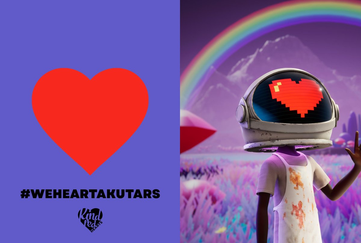 3 Reasons we ♥️ <a href="/AkuDreams/">Aku 👨🏾‍🚀 Akutars</a> 

1. Micah Johnson is a world class artist
2. Mission driven empowering young black children to dream big. Micah is building a world around dreams!
3. Strong, value aligned &amp; caring community

Shoutout to Moon Gods!  Let's see your ♥️ helmets &amp; shirts.