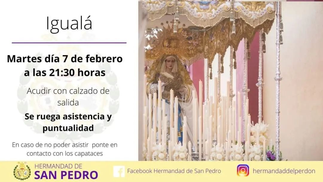 LaLineaCofrade's tweet photo. Nueva Noticia (IGUALÁ SALUD) a sido publicada La Linea Cofrade - https://t.co/CYBAitAEnB https://t.co/J0sSHjlUGd