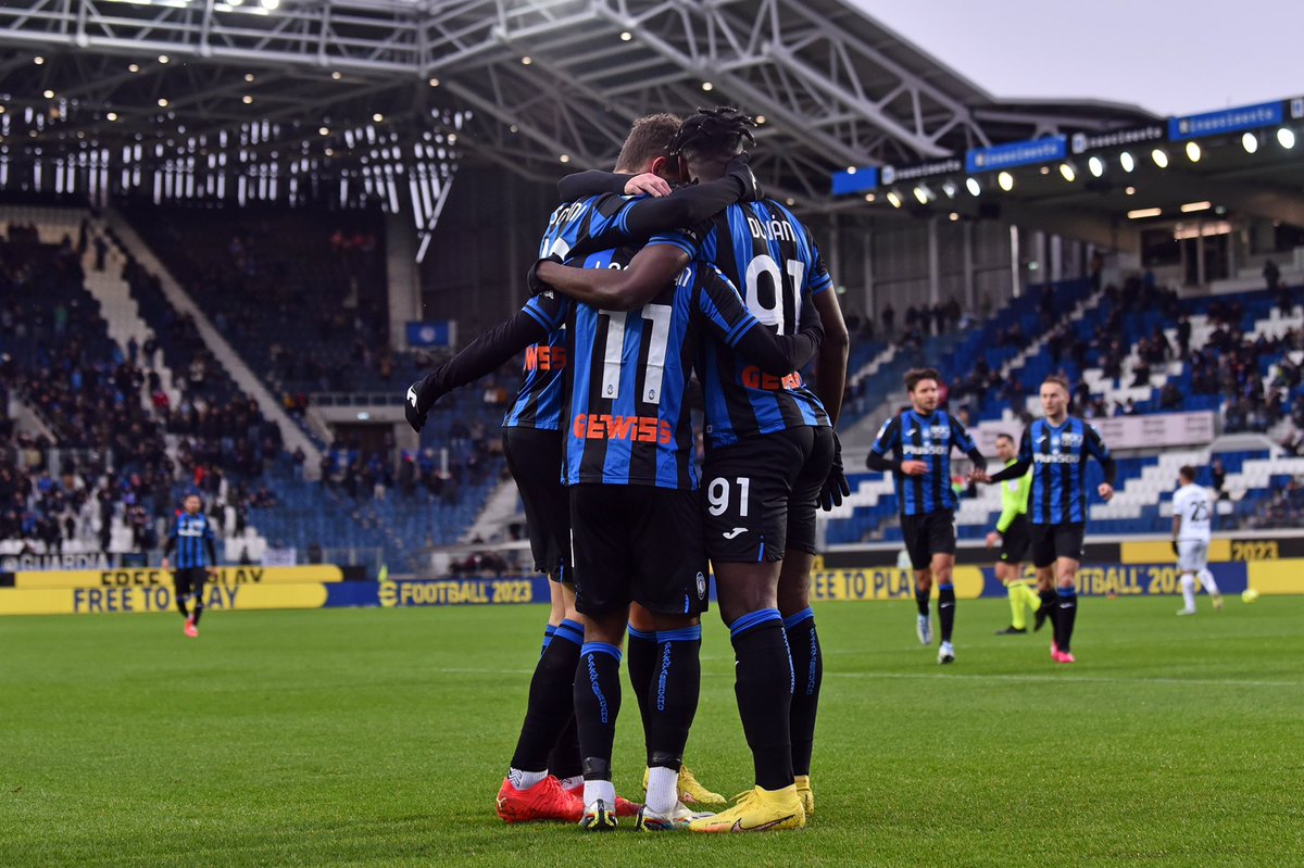 Quarter-finals next, Bravo team 💪🏽⚽️⚽️ @Atalanta_BC 💙