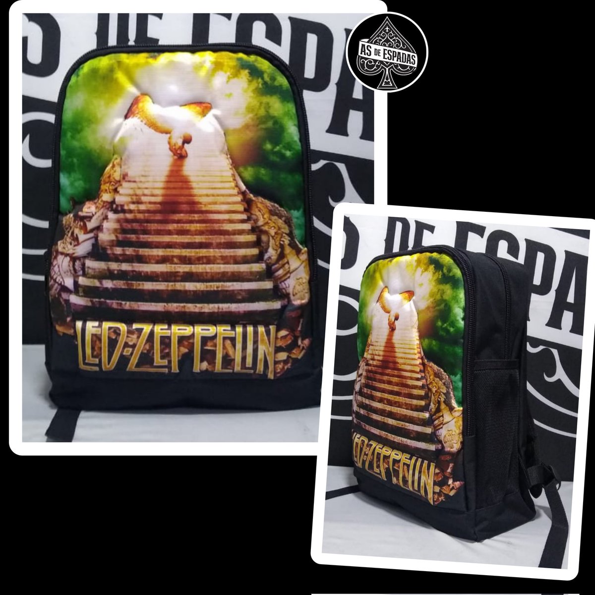 AsdeEspadas_co's tweet photo. #AsdeEspadas #RockStore

#Maleta #Estampada 

CANTIDADES LIMITADAS 

Morral básico estudiantil
Doble Bolsillo
12 cm x 30 cm x 40 cm

📲Consultas 3138418123 👇 https://t.co/HKANzj6eb7…

Punto físico
🏬 C C Los Ángeles.
(Antigúo Nutabes)
Av 19 #4-71 Lc 234
Centro - Bogotá
 ♠🤘 https://t.co/XpPXaQLGt8