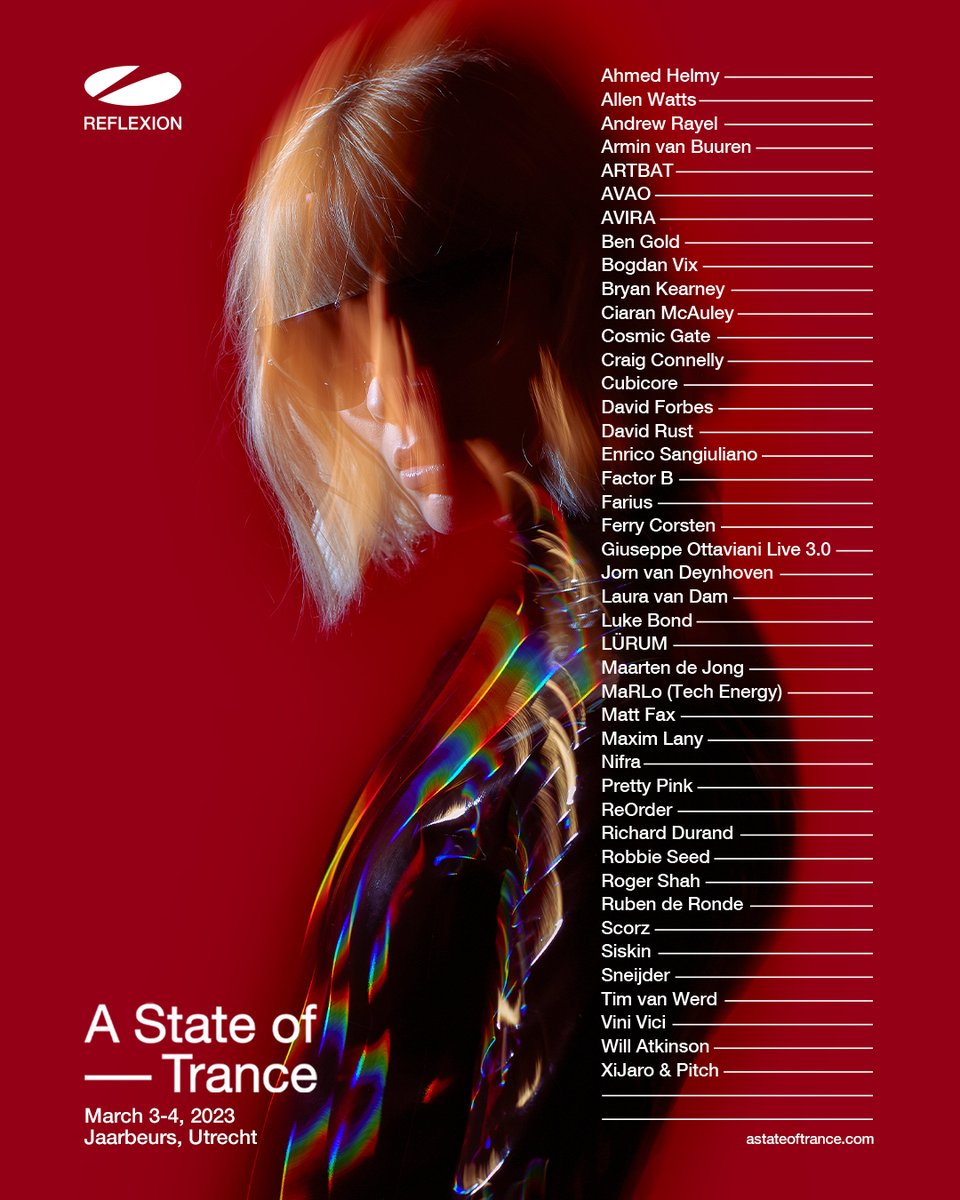 The full line-up for the A State of Trance Celebration Weekend is here!🔥 We're very excited about this year's edition. And as a little surprise, we have a very limited amount of tickets available for sale this Saturday, pre-register through our link in bio! 🙌