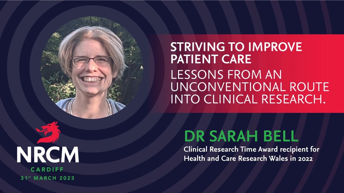 Speaker announcement!! 

Dr Sarah Bell will be at the #NRCM2023 meeting giving her insights into improving patient care 

Dr Bell is a consultant Anaesthetist and has pioneered work into standardising post-partum haemorrhage care across Wales

For tickets: cmevents.co/events/the-nat…