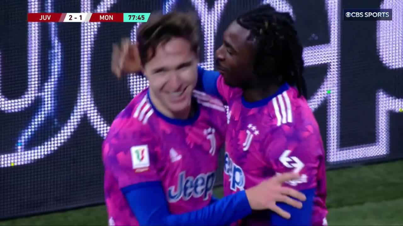 FEDERICO CHIESA IS BACK. 💥

OFF THE BENCH TO SAVE THE DAY FOR JUVENTUS. 👏”