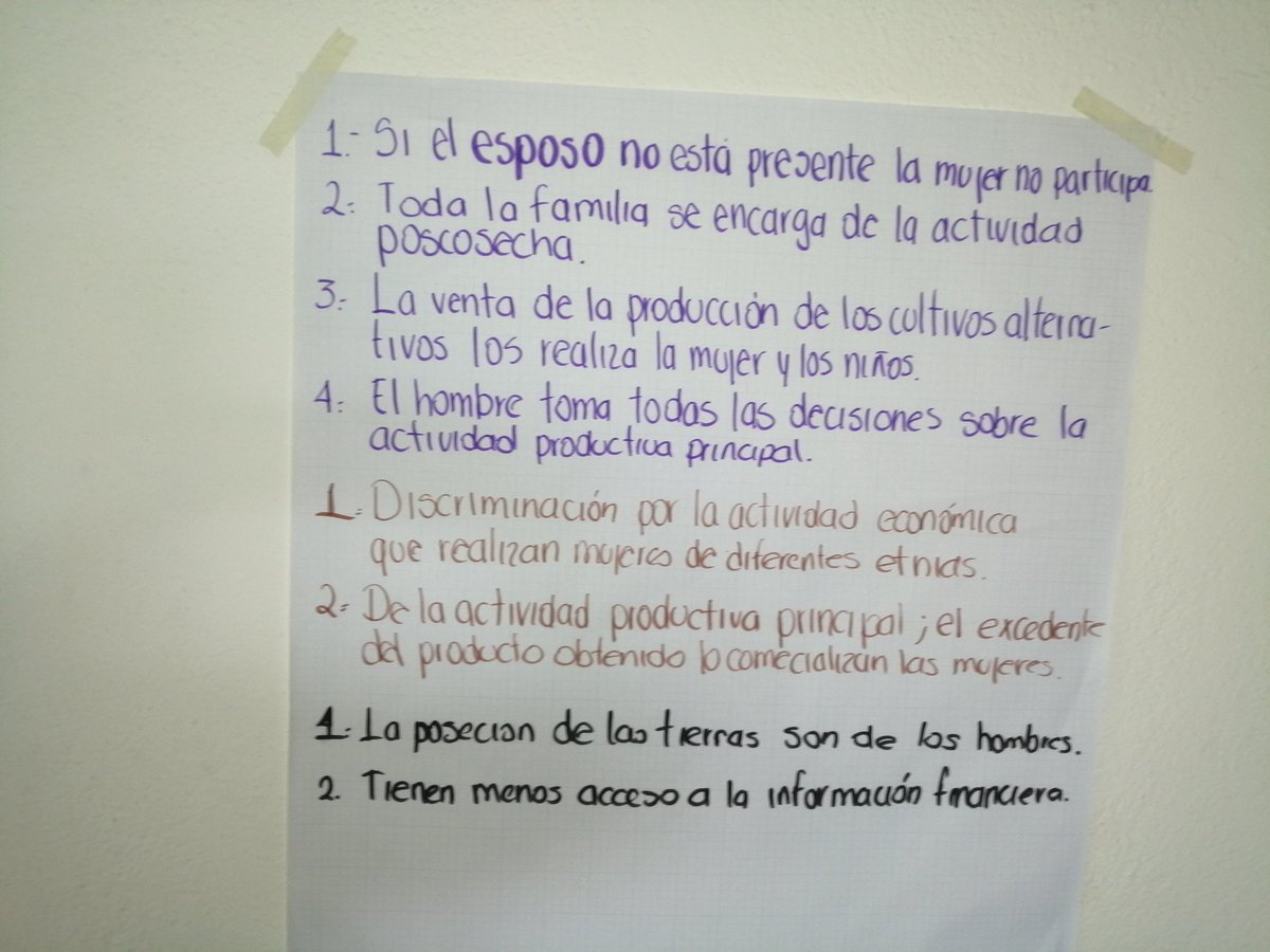 HubPSurCimmyt's tweet image. Análisis de las Normas de Género para la inclusión financiera.
#HubPSur
#WalmartFoundation
@ACCIMMYT
@CIMMYTesp