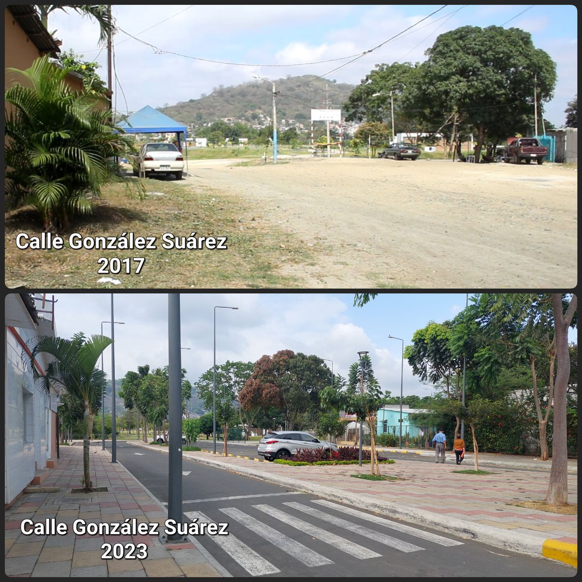 MarcoGilerM's tweet photo. ¿Percibes el cambio?
En los detalles (no tan pequeños) están los grandes cambios. Esa es la verdadera revolución, la que se ve, la que se disfruta en #Portoviejo.
Yo le apuesto a quien logró ese cambio #CasanovaPrefecto. https://t.co/07sboP7I1C