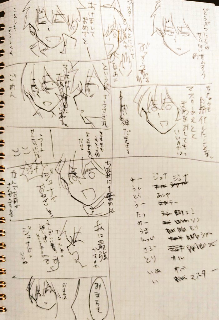 #このタグを見た人はラフ画とその完成絵を見せる

これかな 