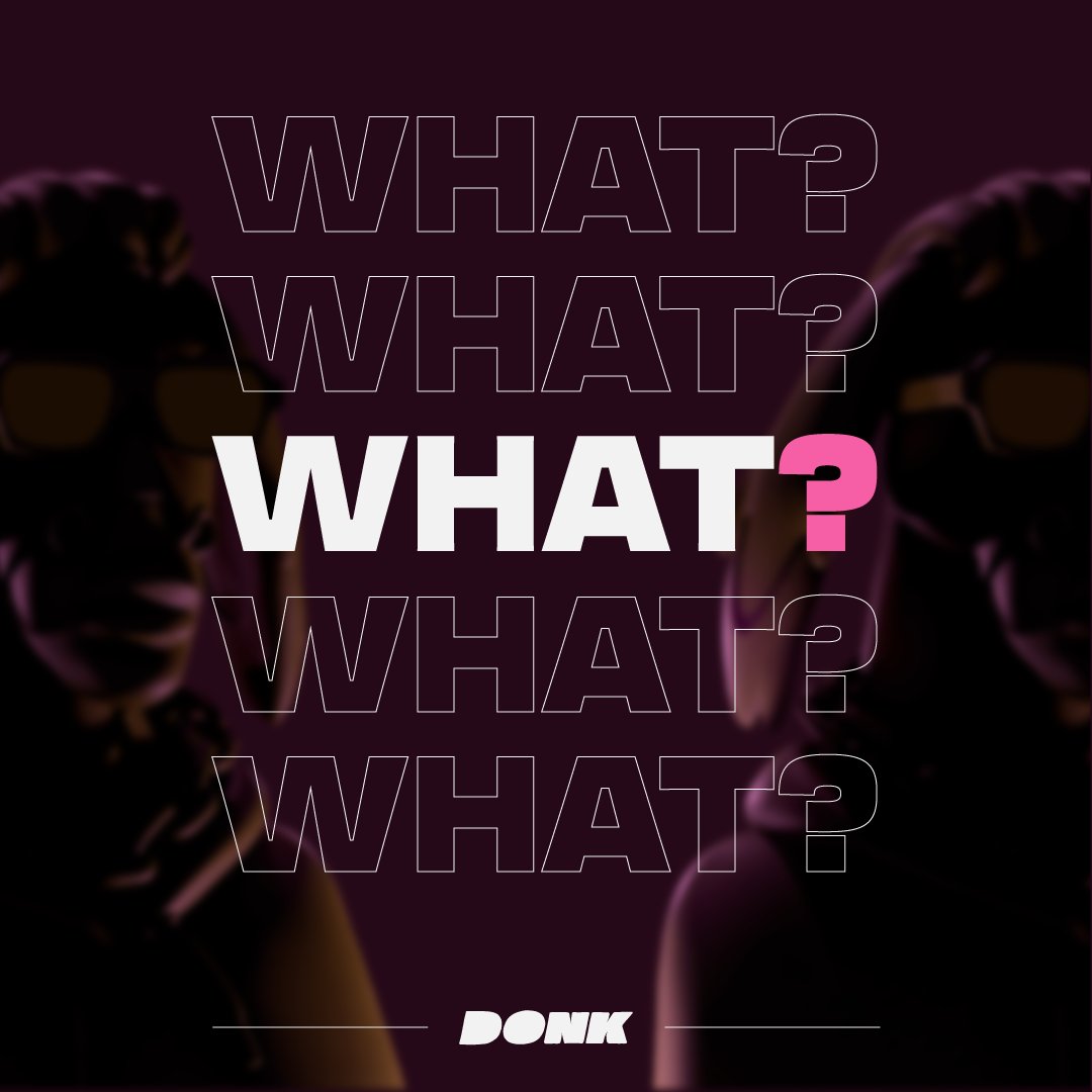 donk_studio's tweet photo. WHAT
Act.1 

🧵1/3
DONK is a brand-driven, high-end 3D PFP collection crafted by some of the most talented artists from the fashion, gaming and advertising industry, including work for brands like Adidas, Puma, and Mercedes-Benz. https://t.co/iYQrPvFopj