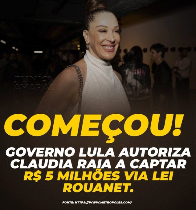 Terra__Brasilis's tweet photo. Tanto empresário querendo levantar um dinheiro no banco e nada.  Dar 5 milhões para uma artista famosa para fazer um show, não é correto com o brasileiro. Será que o show vai ser de graça, ou ela cobrará bilheteria? https://t.co/FlXRBNZktP