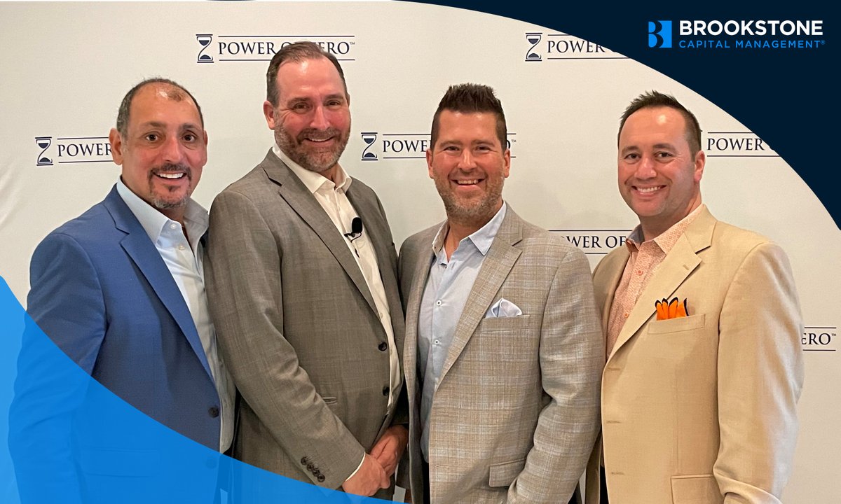 BrookstoneCM's tweet photo. We were honored to spend a few days in Miami at the Power of Zero Elite Advisor Summit. Thank you to David McKnight and Larry DeLegge for your partnership and friendship. https://t.co/wnctagQk4o