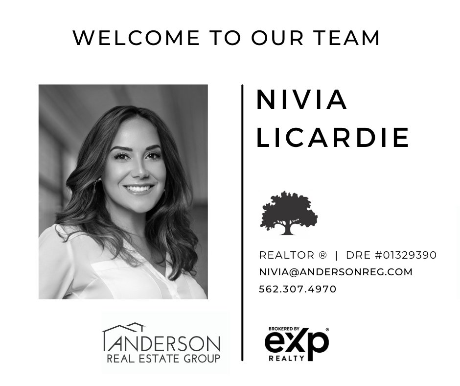andersonreg's tweet photo. Meet our new realtor! — Nivia Licardie
#realestate #realestateagent #realestatelife #longbeachca #eXpRealEstate https://t.co/zhASPMDZMB