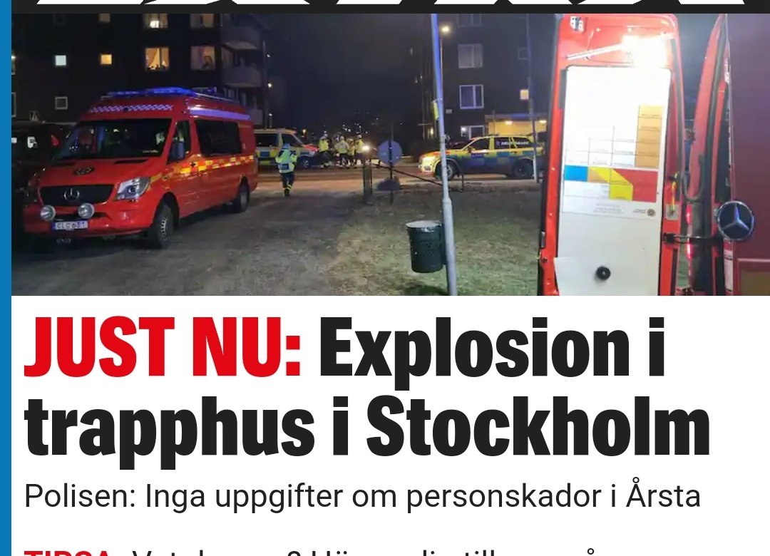 Werwolf_30's tweet photo. Bara att konstatera , det är krig i Sverige #utnu #blattar #sverige #svpol https://t.co/f1AG5SiDXm