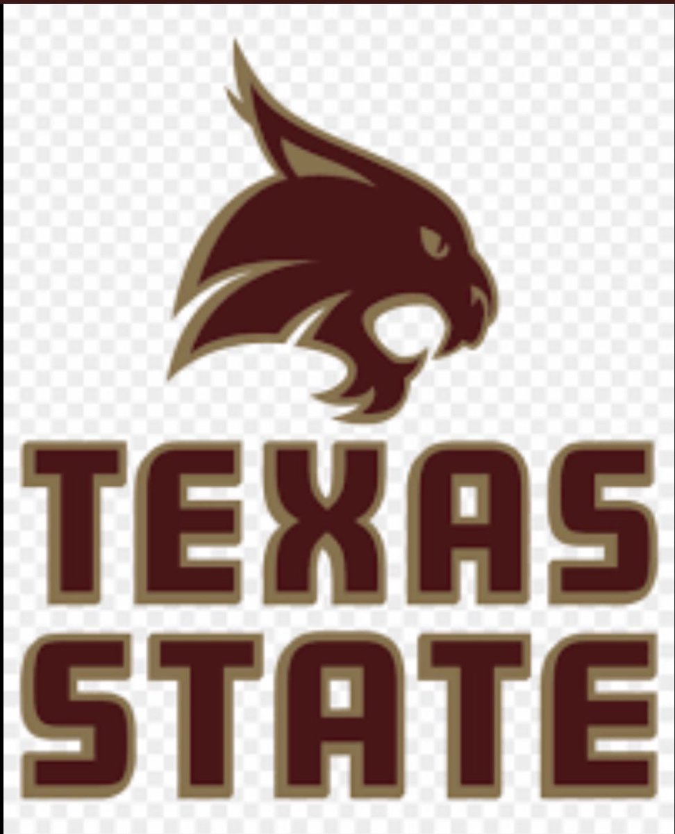 Chubjones2025's tweet photo. #AGTG After a great conversation with @TeamKamMartin I am blessed to receive an offer from Texas State University!! @HHSstrength @CAT_TAKEOVER @WillieLyles @MohrRecruiting @ChubbyJones1 @Jay_Havs https://t.co/x7WGOjC7LE