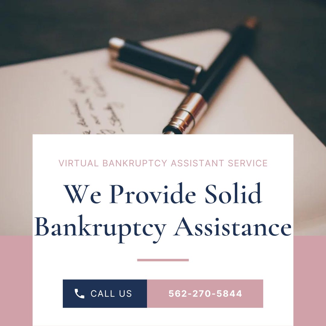 solventvba's tweet photo. Solvent Virtual Bankruptcy Assistant provides the perfect solution for busy attorney.

Contact me today to set up a consultation!

#bankruptcy #lawfirms #chapter7 #chapter13 #bankruptcyattorney #virtualbankruptcyassistant #vba #contractlegalassistant #legalassistant https://t.co/X9woEnOIN8