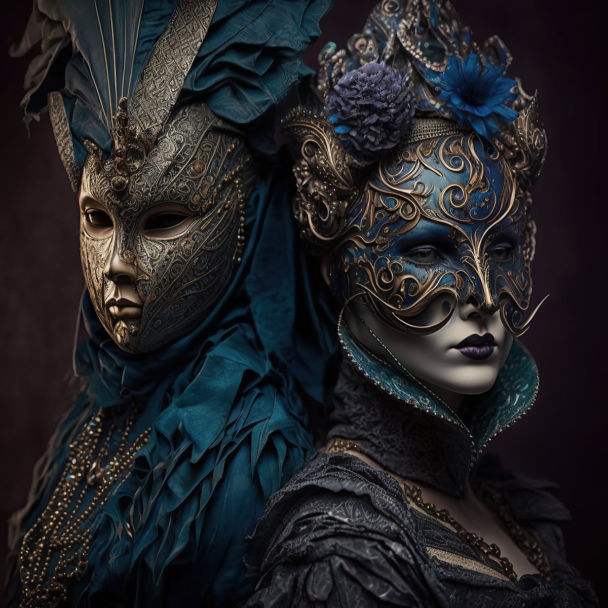 BritainPictures's tweet photo. Portrait: Venetian Masks
#Midjourney #AI #VenetianMasks
@craigdwilkinson https://t.co/dKXCxDGJcU