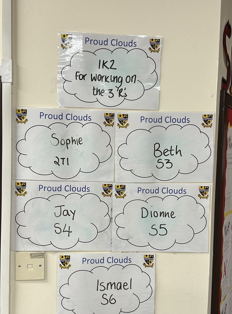 Proud teacher here 👏👌… another great week with my BGE classes and senior Mods classes, but a special shoutout to my s1 class and those named below! Well done everyone! 🎉 #strivetobethebest