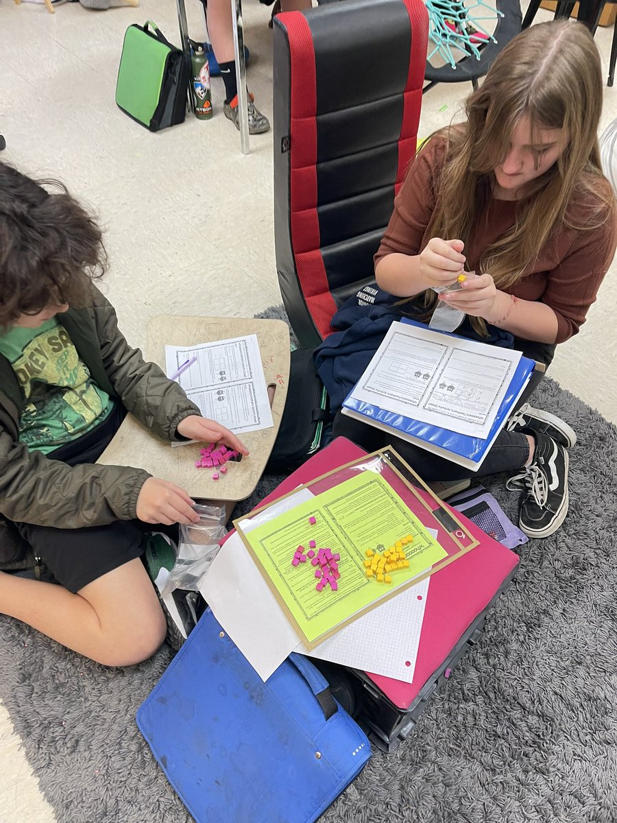 Compacted Math. Cross Curricular lesson to introduce probability. Students used their prior knowledge of Punnet Squares from their genetics unit to determine and compare theoretical and experimental probability. Topped off with some creative writing. <a href="/NewCenturyMS/">New Century Middle</a>