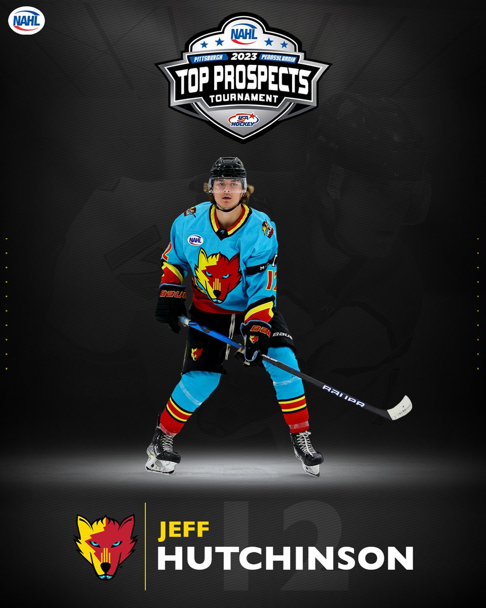 Congrats to forward Hunter Hastings and defensemen Jeff Hutchinson on being selected for the <a href="/NAHLHockey/">NAHL</a> Top Prospects Tournament in Pittsburgh, PA! The tournament will be played on February 6th &amp; 7th!